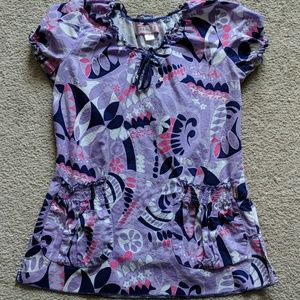 Koi Scrub Top Small Purple